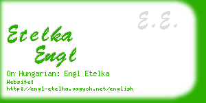 etelka engl business card